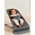 BabyBjörn Bliss Vippestol Vevd Bladmønstret Quilt, Antracitgrå thumbnail