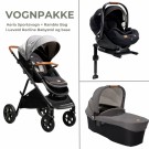 Joie Signature, Aeria Kombivogn Carbon, & I-Level Recline Eclipse, + I-Base 360, thumbnail