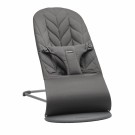 BabyBjörn Bliss Vippestol Vevd Bladmønstret Quilt, Antracitgrå thumbnail