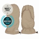 Voksi Stroller Mittens, Dark Sand thumbnail