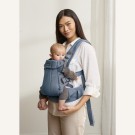 BabyBjörn Harmony Bæresele Vevd, Blå Mélange thumbnail