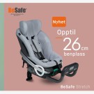 BeSafe Stretch, Bakovervendt, 61-125cm/36 kg, Beltemontert, Anthracite Mesh thumbnail