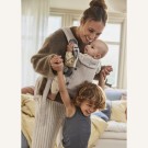 BabyBjörn Harmony Bæresele Vevd, Beige Mélange thumbnail