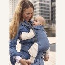 BabyBjörn Harmony Bæresele Vevd, Blå Mélange thumbnail