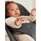 BabyBjörn Bliss Vippestol Vevd Bladmønstret Quilt, Antracitgrå thumbnail