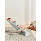 BabyBjörn Bliss Vippestol Mesh, Sølv/Hvit thumbnail