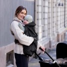 Voksi Carrier Cover/Bæretrekk, Black thumbnail