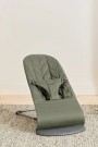 BabyBjörn Bliss Vippestol, Vevd Bladmønstret Quilt, Dark green thumbnail