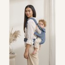 BabyBjörn Harmony Bæresele Vevd, Blå Mélange thumbnail