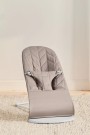 BabyBjörn Bliss Vippestol Vevd Bladmønstret Quilt, Sand Grey thumbnail