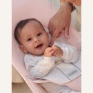 BabyBjörn Balance Soft, Vippestol, Cotton/Jersey, Rosa/Grå thumbnail