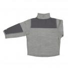 Voksi Wool fleece jacket, Melange Grey thumbnail