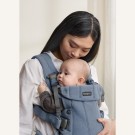 BabyBjörn Harmony Bæresele Vevd, Blå Mélange thumbnail