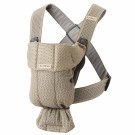 BabyBjörn Bæresele Mini 3D Mesh, Grå beige thumbnail