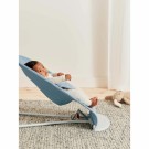 BabyBjörn Bliss Vippestol Vevd Bladmønstret Quilt, Blue thumbnail