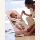 BabyBjörn Balance Soft, Vippestol, Cotton/Jersey, Rosa/Grå thumbnail