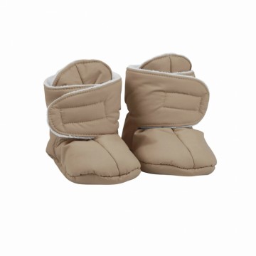 Voksi Baby Booties, Dark Sand