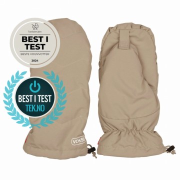 Voksi Stroller Mittens, Dark Sand