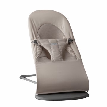 BabyBjörn Balance Soft Vippestol Woven/jersey, Sand Grey