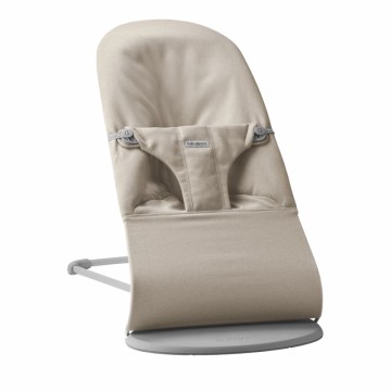 BabyBjörn Bliss Vippestol Vevd, Beige Mélange