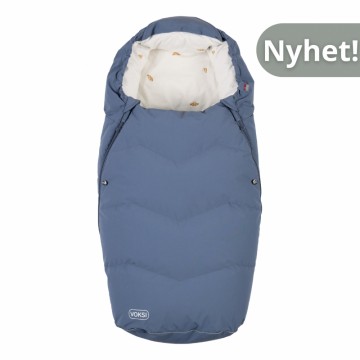 Voksi ® Urban, Dun & ull vognpose, Stone Blue