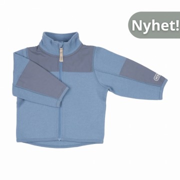 Voksi Wool fleece jacket, Blue Bell