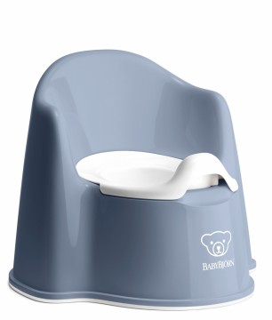 BabyBjörn Pottestol (Potty Chair), Deep Blue/White