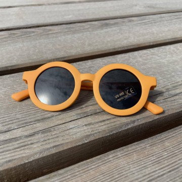 Troller, Suneyes Solbrille til barn i silikon, 0-4 år, Oransje