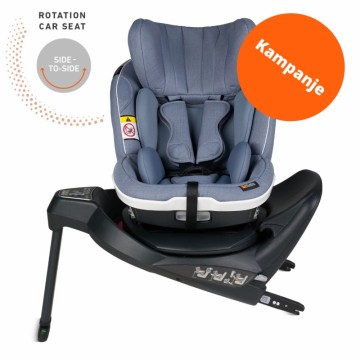 BeSafe iZi Twist i-Size Småbarnstol, Cloud Mélange
